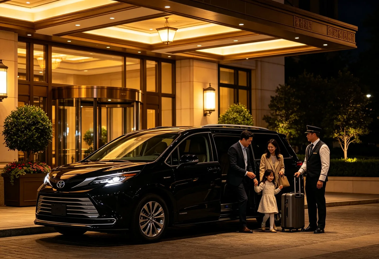 Grandlink private car service serving Hotel Partnership | Guest Airport Transfers & City Rides
