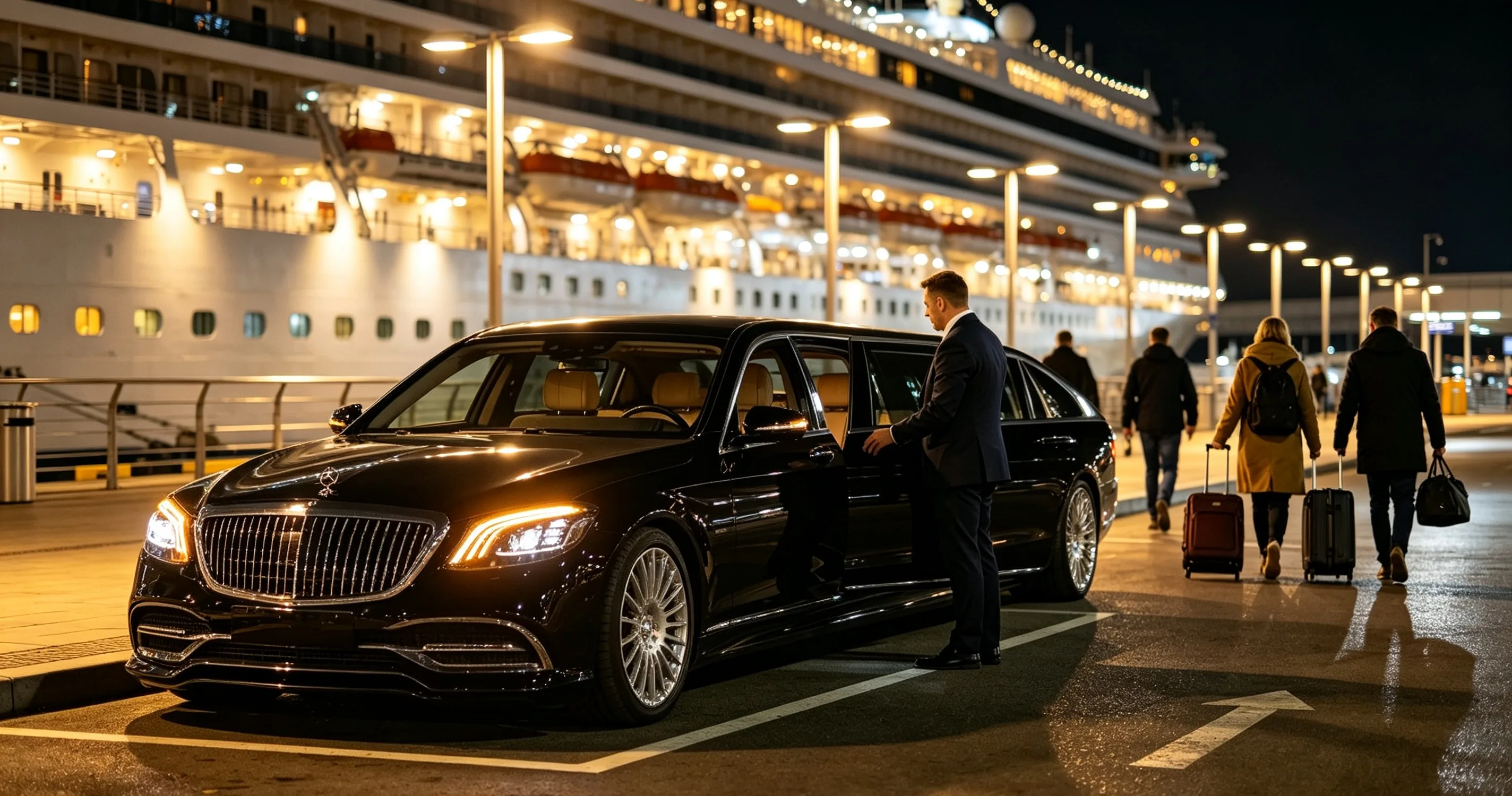 Grandlink private car service serving Cruise Port Transfer NYC | Manhattan, Brooklyn & Bayonne Terminals
